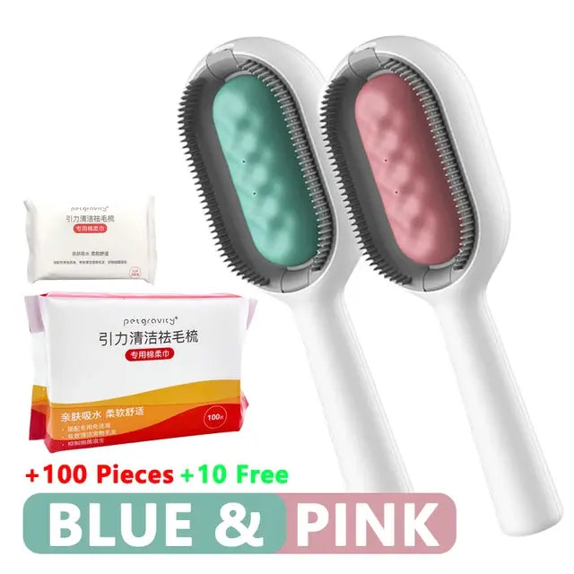 3-in-1 Long Hair Remover Brush